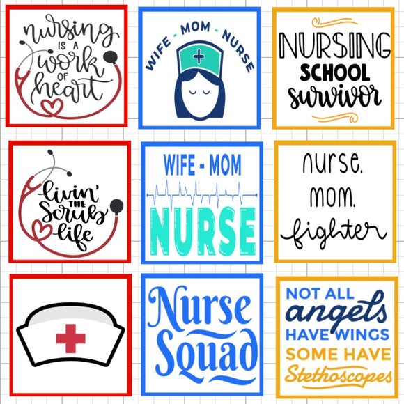 Nurse Sticker Set Journal Diary Planner Set - Picture 3 of 6